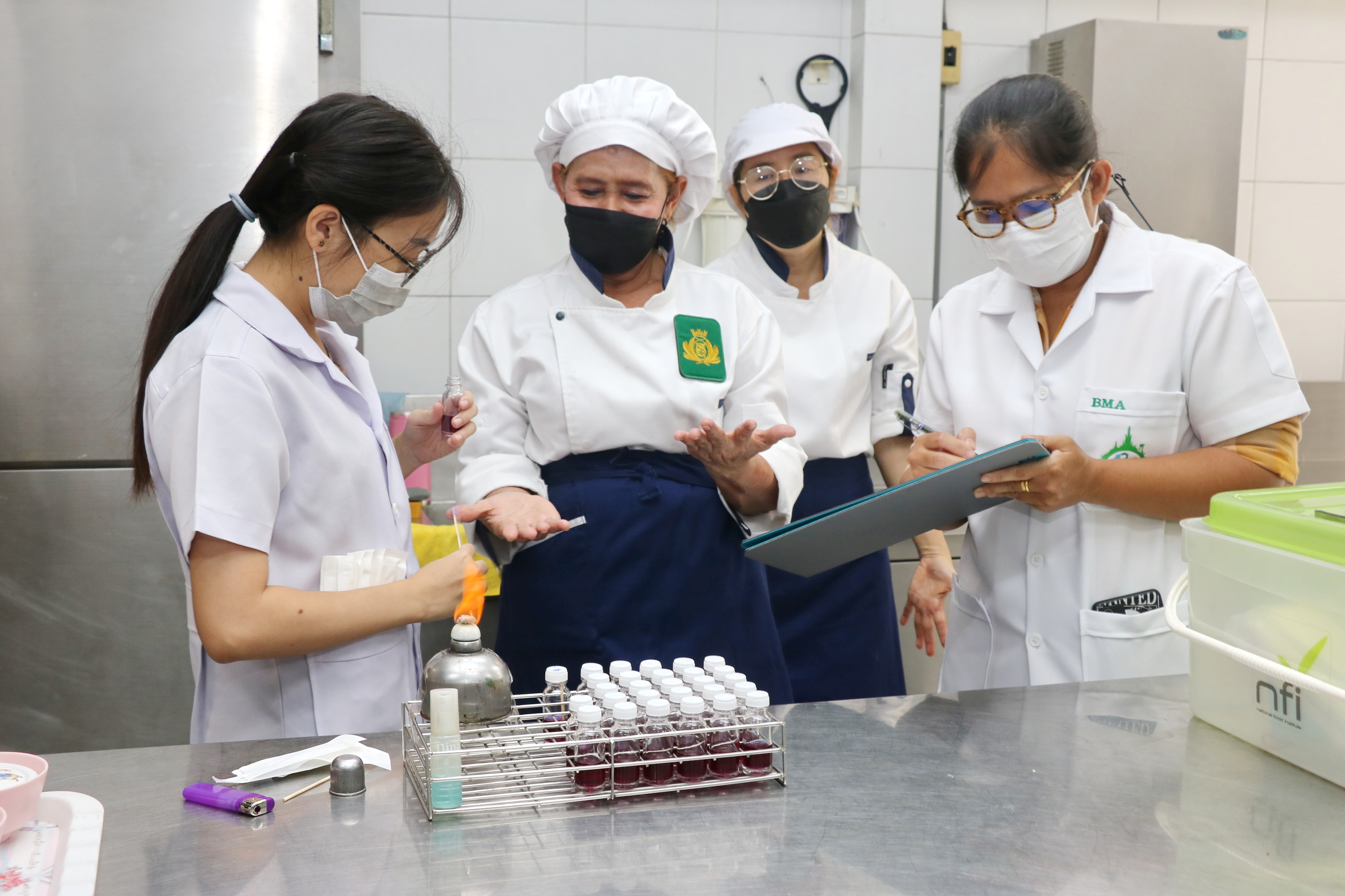 การตรวจประเมินการจัดการอาหารปลอดภัยในโรงเรียน 12 มิถุนายน 2566